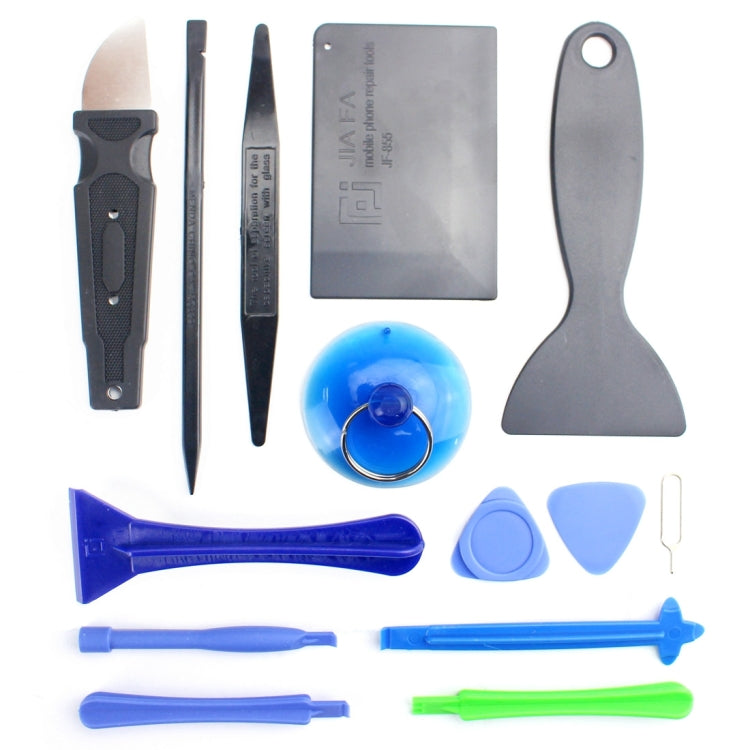 JF-CR01 Kit di strumenti aperti per riparazione di piedi di porco 14 in 1, JF-CR01 JF-CR01 Kit di strumenti aperti per riparazione di piedi di porco 14 in 1, JF-CR01
